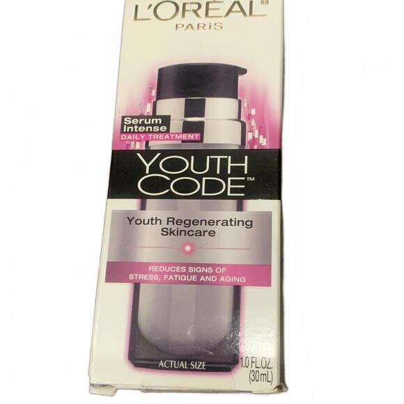 L'Oreal Paris Youth Code Regenerating Skincare Serum Intense Treatment 1oz 30ml